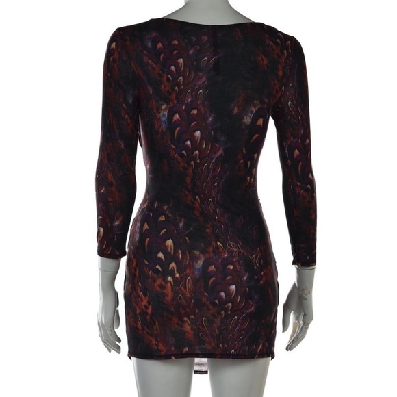 KAREN millen ruched print dress - Picture 3 of 8